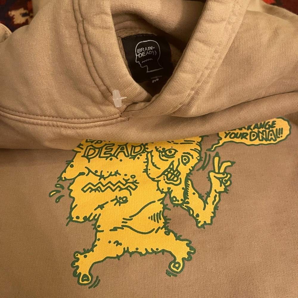 Rare brand new unworn Brain Dead hoodie sweater